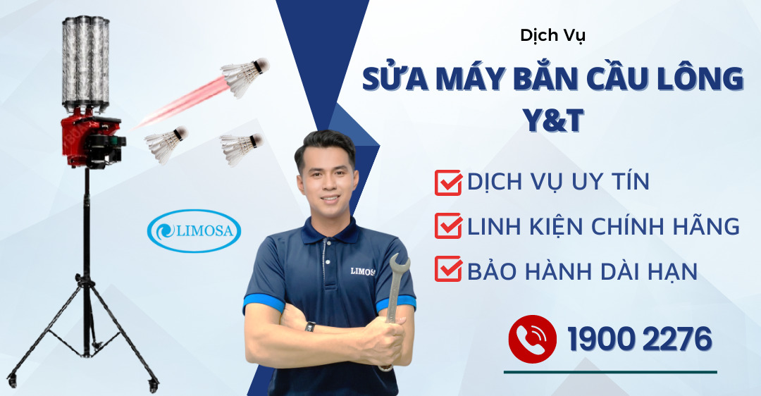 Sửa Máy Bắn Cầu Lông Y&T Limosa