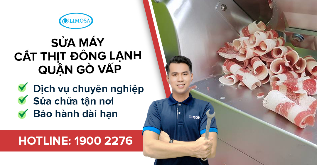 Sửa Máy Cắt Thịt Đông Lạnh Quận Gò Vấp Limosa