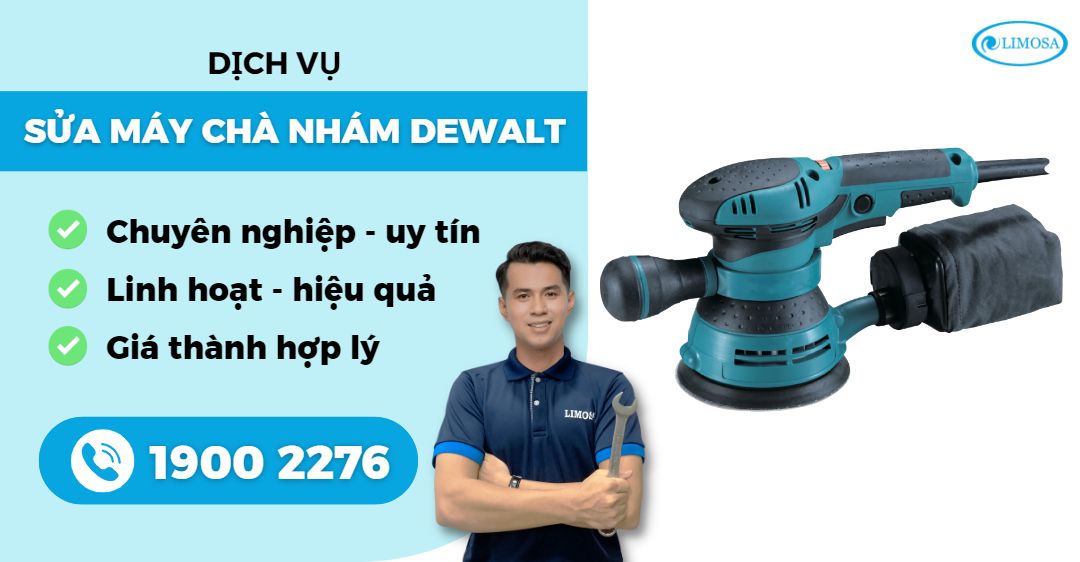 Sữa Máy Chà Nhám Dewalt Limosa