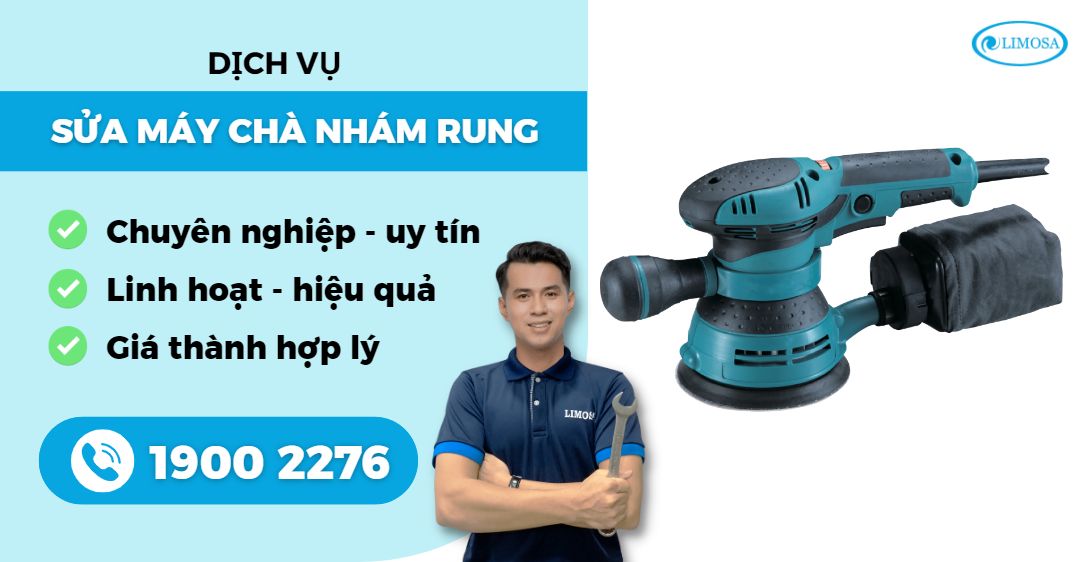 Sữa Máy Chà Nhám Rung Limosa