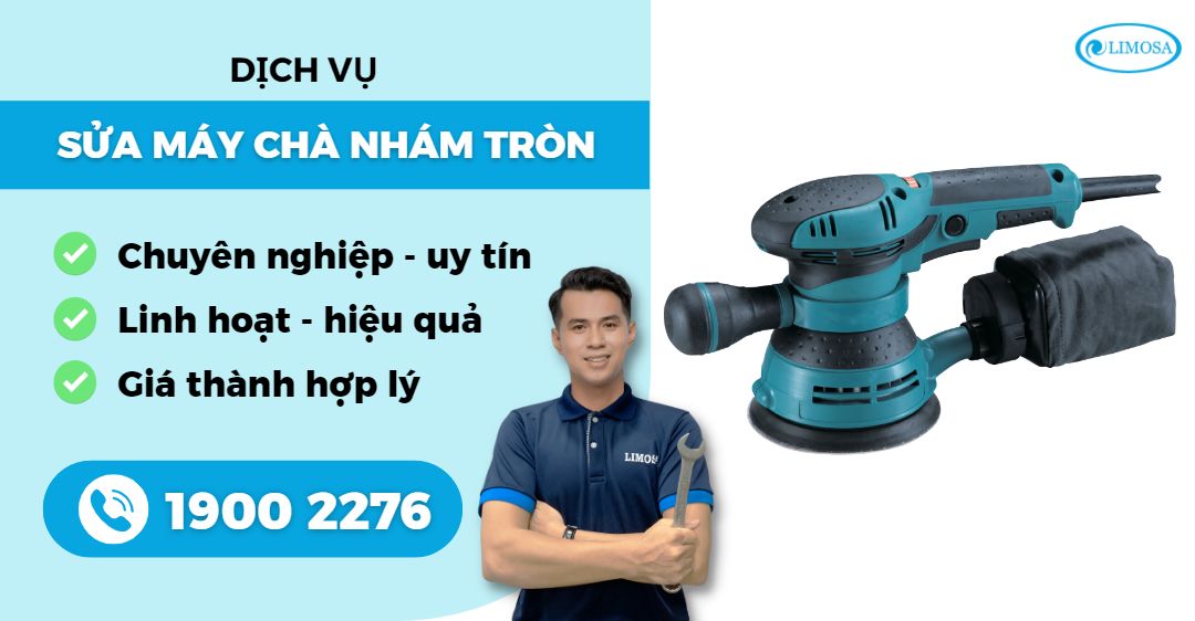 Sữa Máy Chà Nhám Tròn Limosa