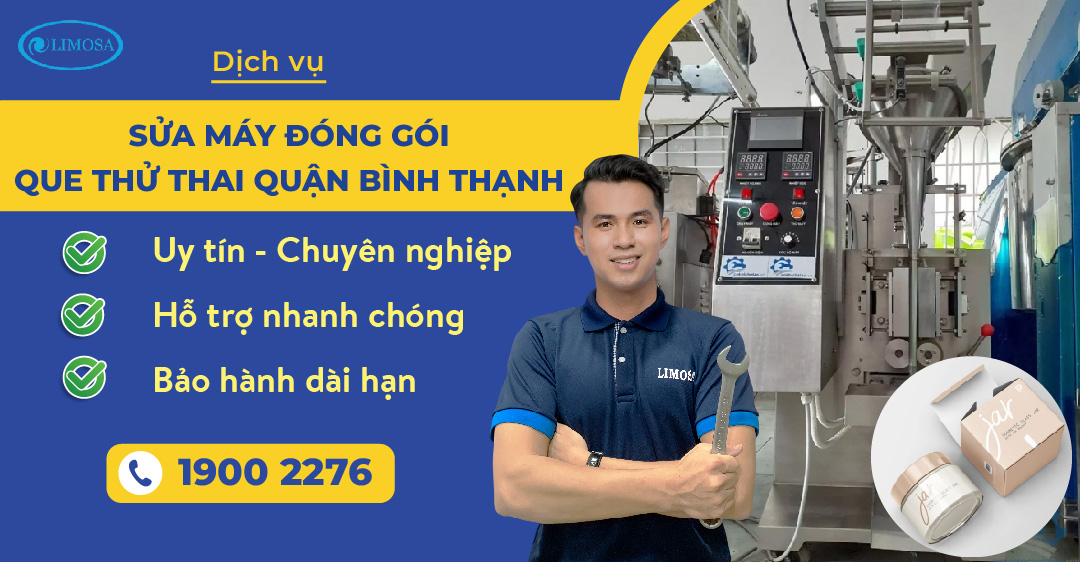 Sửa máy đóng gói que thử thai quận bình thạnh Limosa