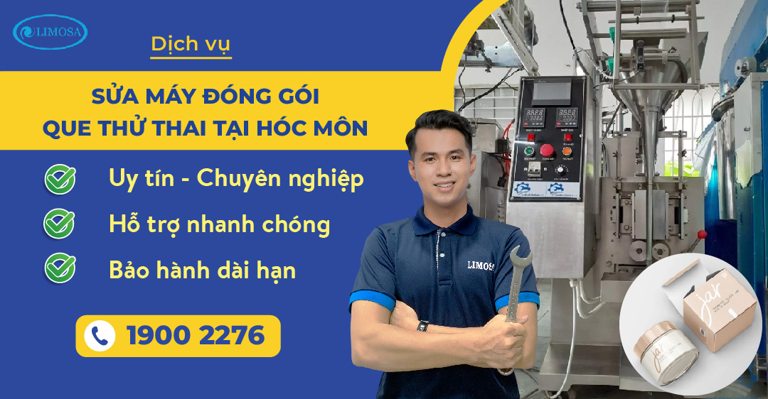 Sửa máy đóng gói que thử thai tại hóc môn Limosa