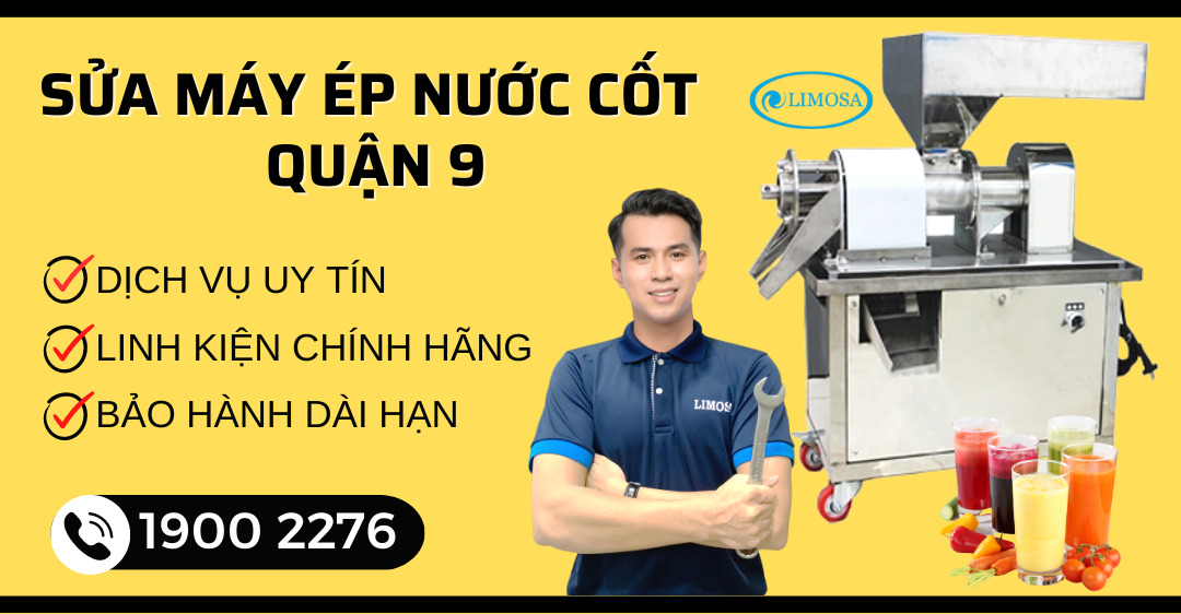 Sửa Máy Ép Nước Cốt Quận 9 Limosa