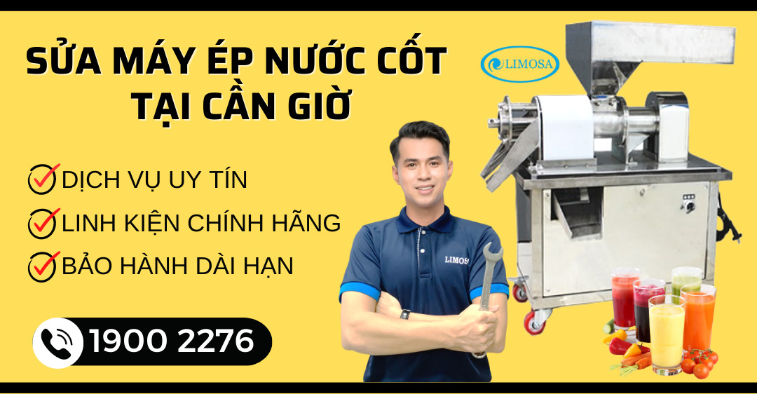 Sửa Máy Ép Nước Cốt Tại Cần Giờ Limosa