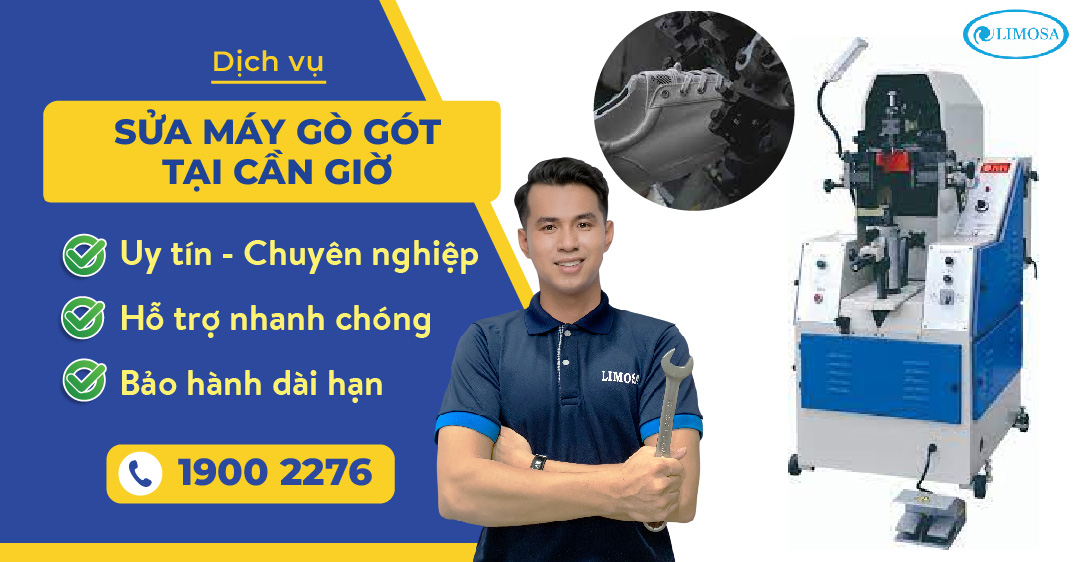 Sửa máy gò gót tại cần giờ limosa