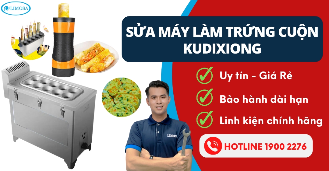 Sửa Máy Làm Trứng Cuộn Kudixiong Limosa