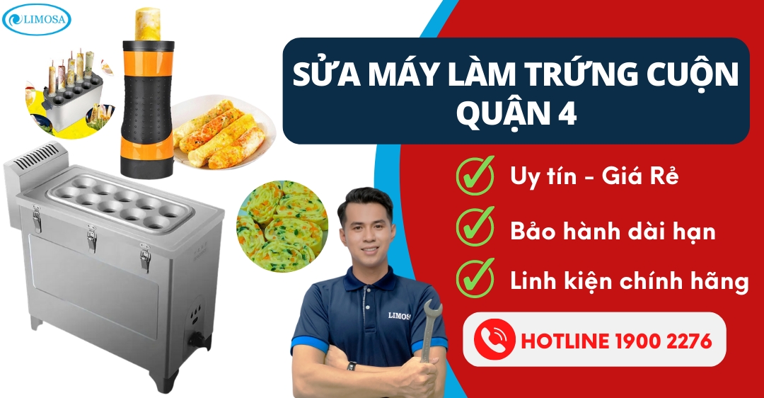 Sửa Máy Làm Trứng Cuộn Quận 4 Limosa