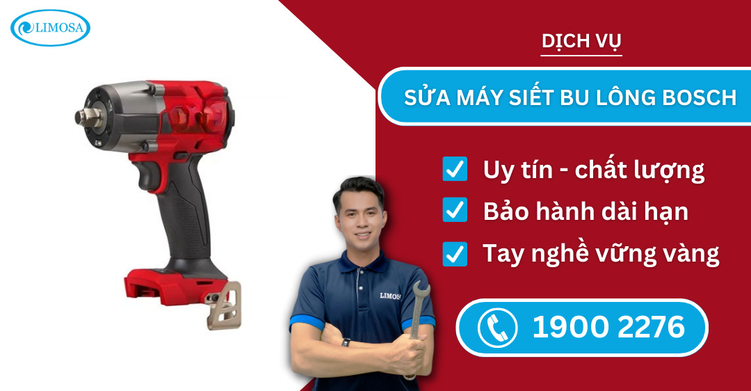 Sửa Máy Siết Bu Lông Bosch Limosa