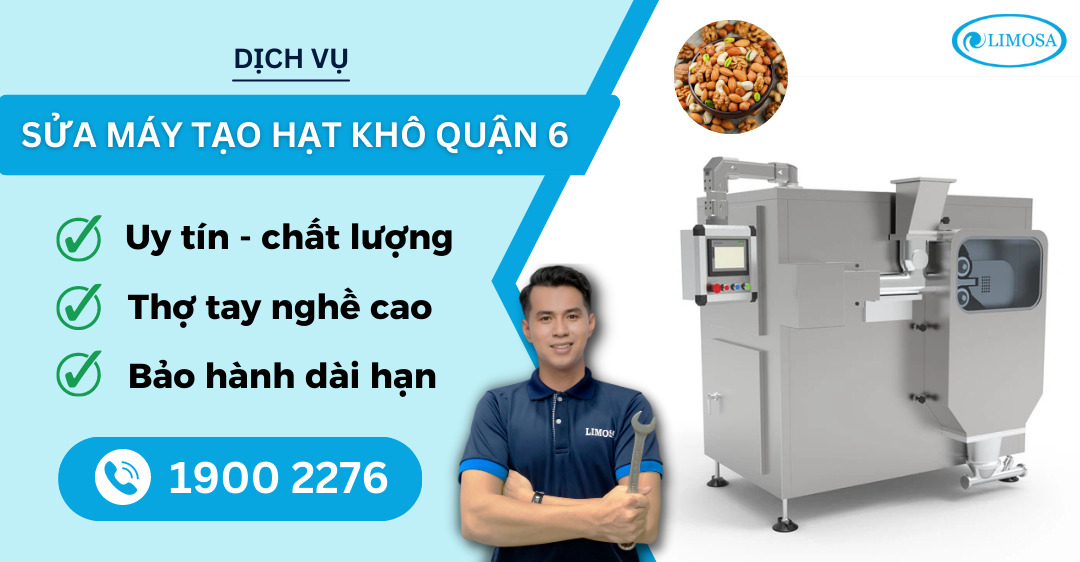 Sửa Máy Tạo Hạt Khô Quận 6 Limosa