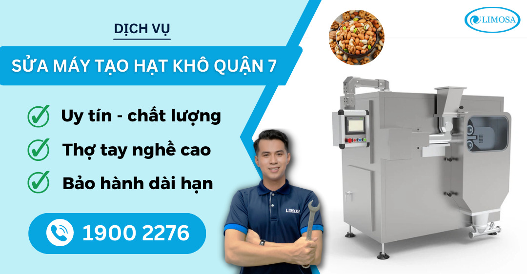 Sửa Máy Tạo Hạt Khô Quận 7 Limosa