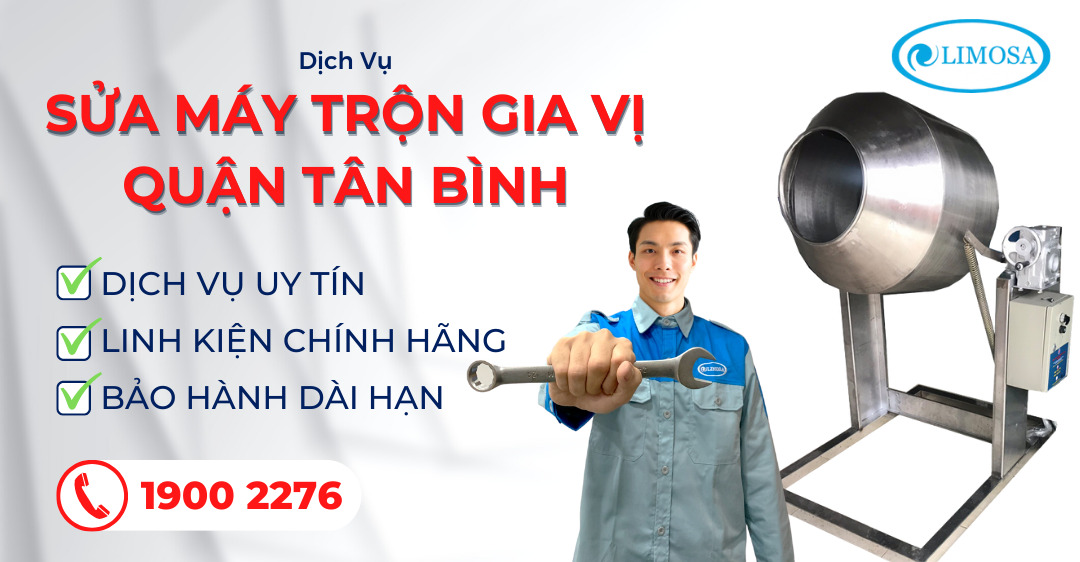 Sửa Máy Trộn Gia Vị Quận Tân Bình Limosa