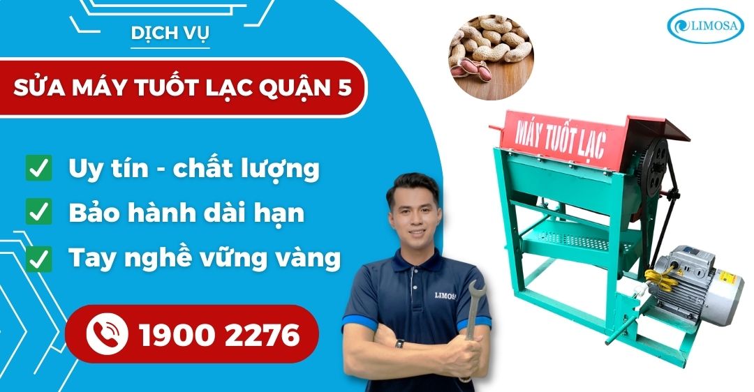 Sửa Máy Tuốt Lạc Quận 5 Limosa