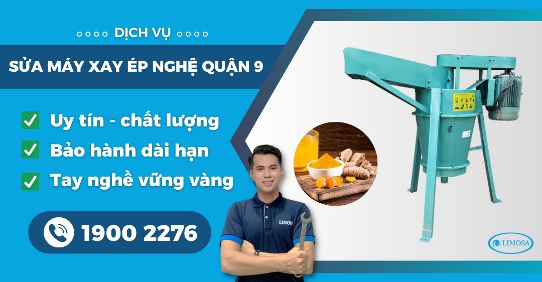 Sửa Máy Xay Ép Nghệ Quận 9 Limosa