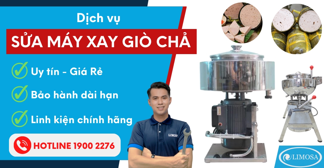 Sửa Máy Xay Giò Chả Limosa