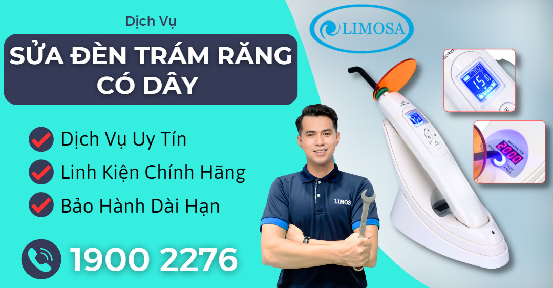 Sửa Đèn Trám Răng Có Dây Limosa