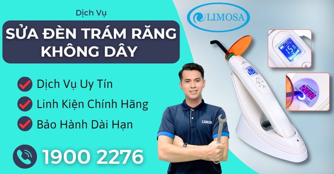 Sửa Đèn Trám Răng Không Dây Limosa
