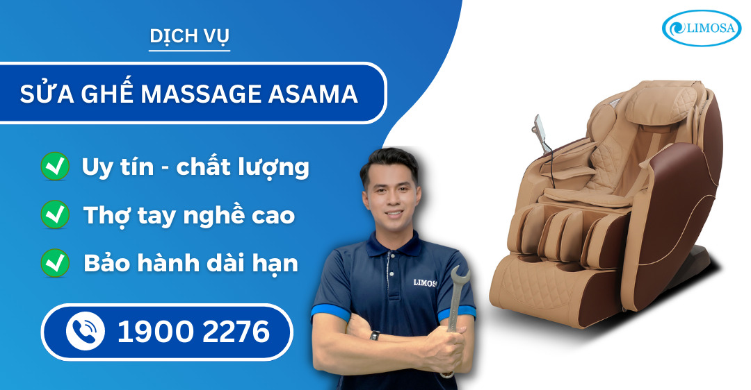 Sửa Ghế Massage Asama Limosa