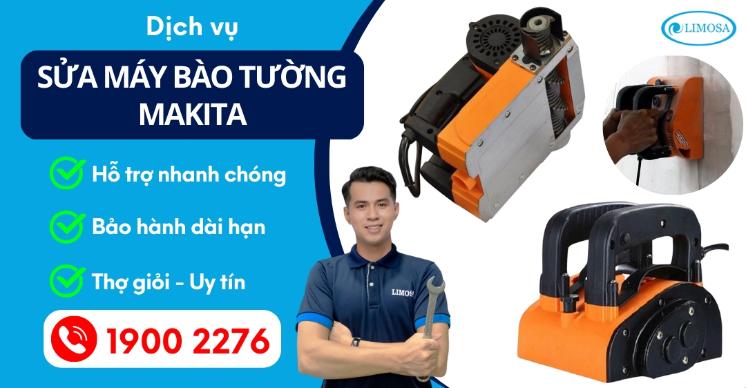 Sửa Máy Bào Tường Makita Limosa