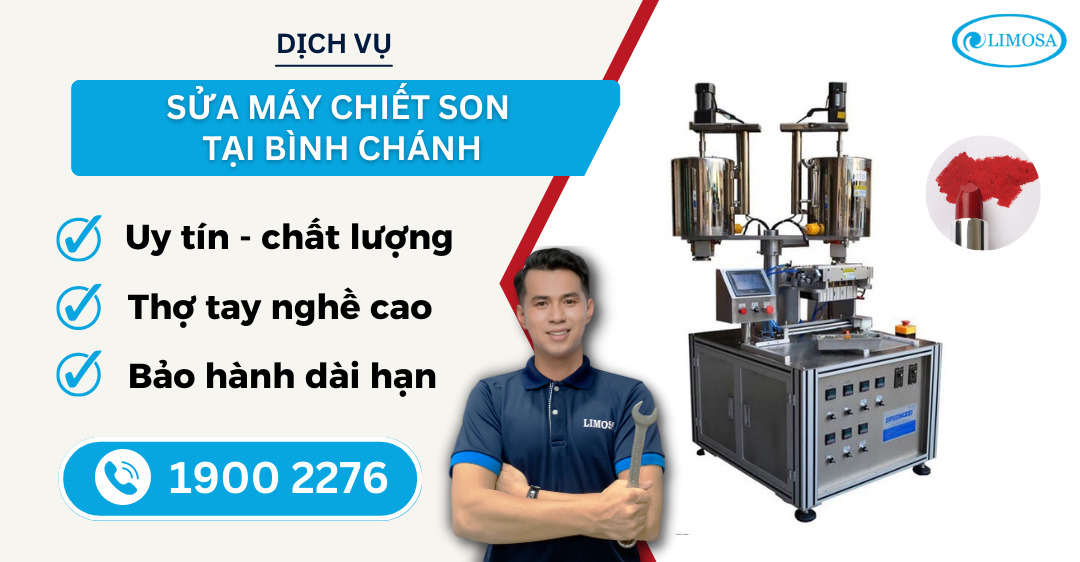 Sửa Máy Chiết Son Tại Bình Chánh Limosa