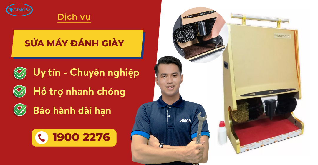 sửa máy đánh giày Limosa