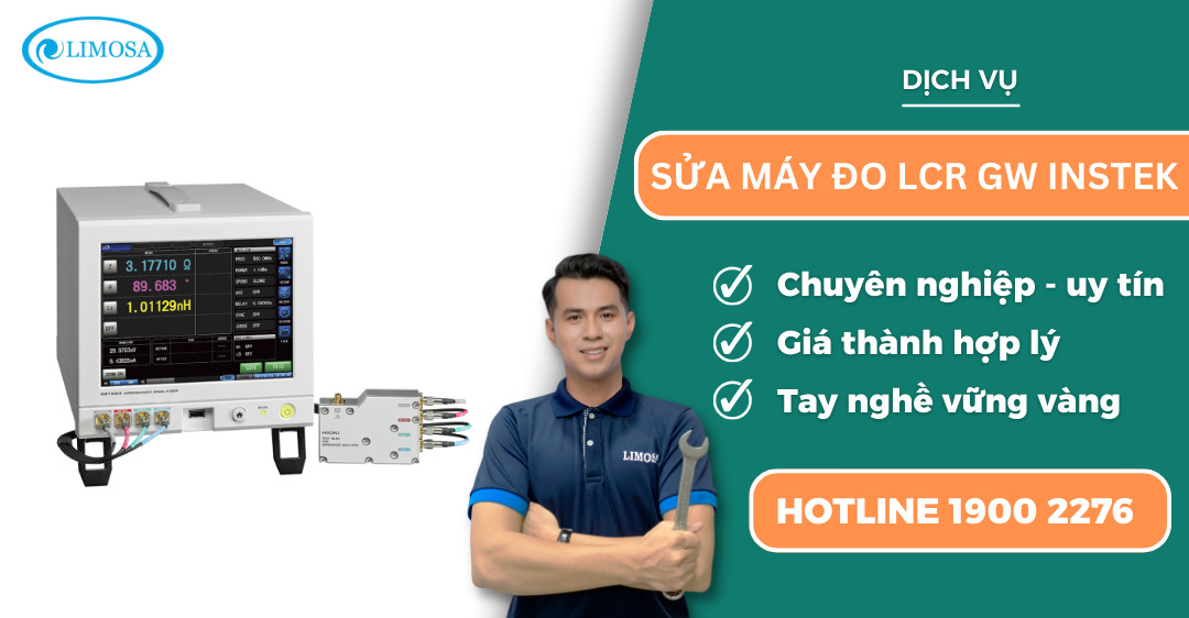 sửa máy đo LCR Instek Limosa