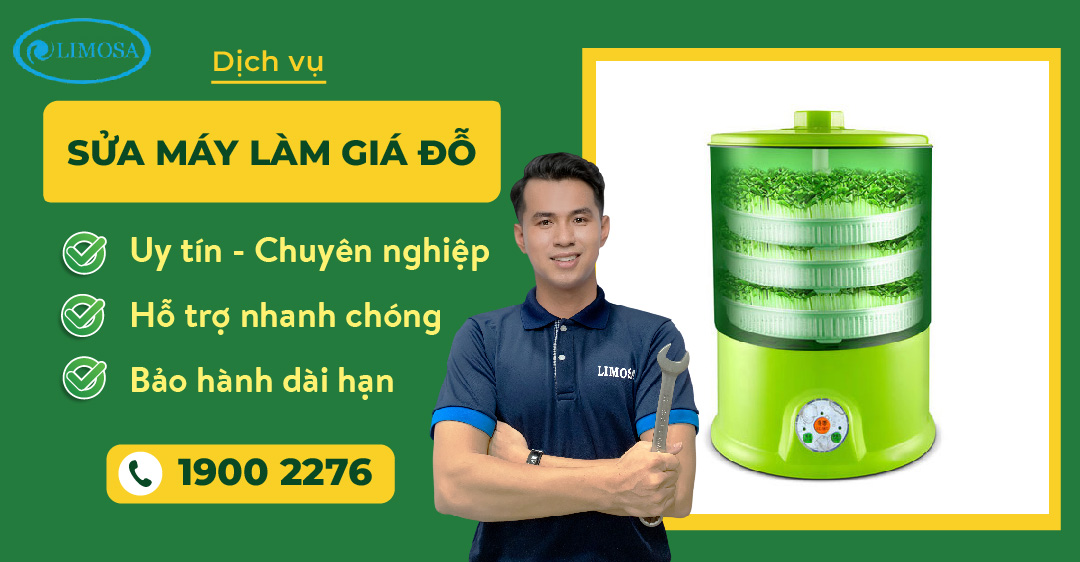 Sửa máy làm giá đỗ Limosa