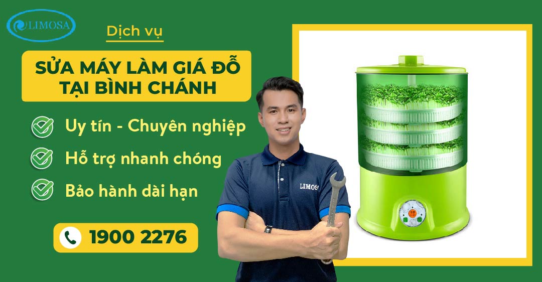Sửa máy làm giá đỗ tại bình chánh Limosa