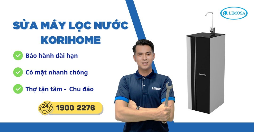 Sửa Máy Lọc Nước Korihome Limosa