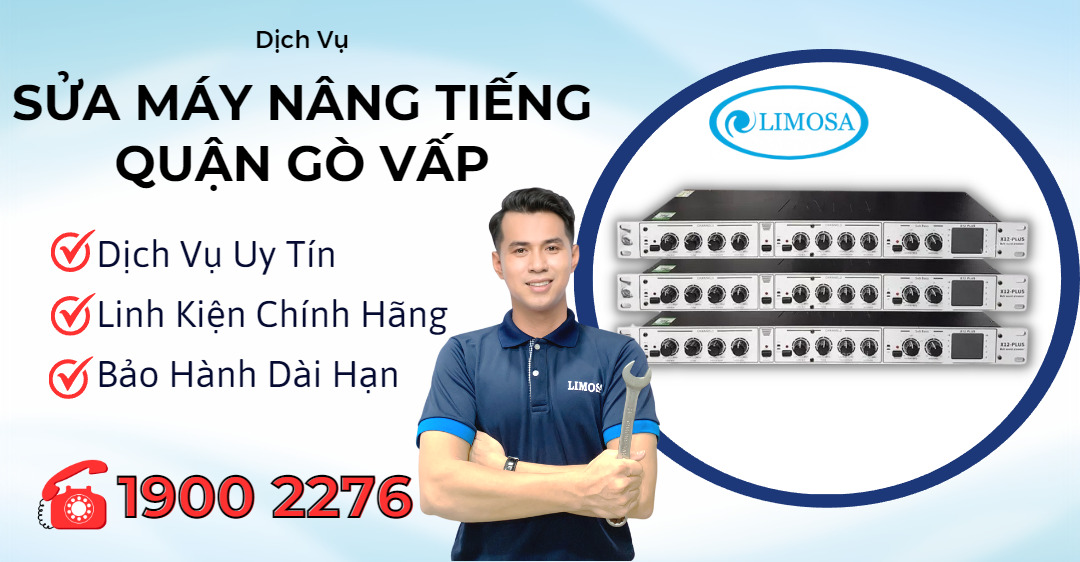 Sửa Máy Nâng Tiếng Quận Gò Vấp Limosa