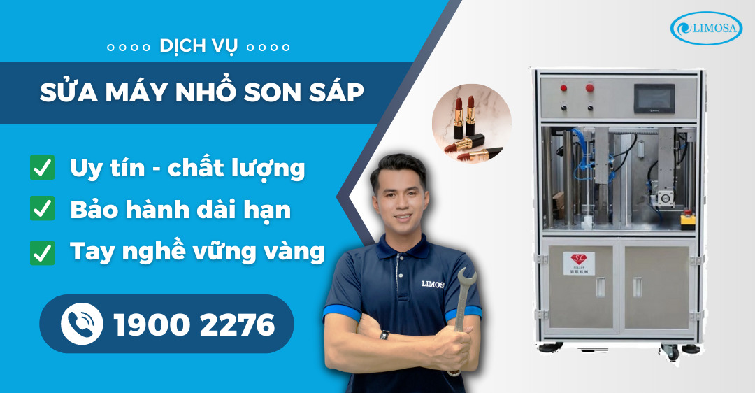 Sửa Máy Nhổ Son Sáp Limosa