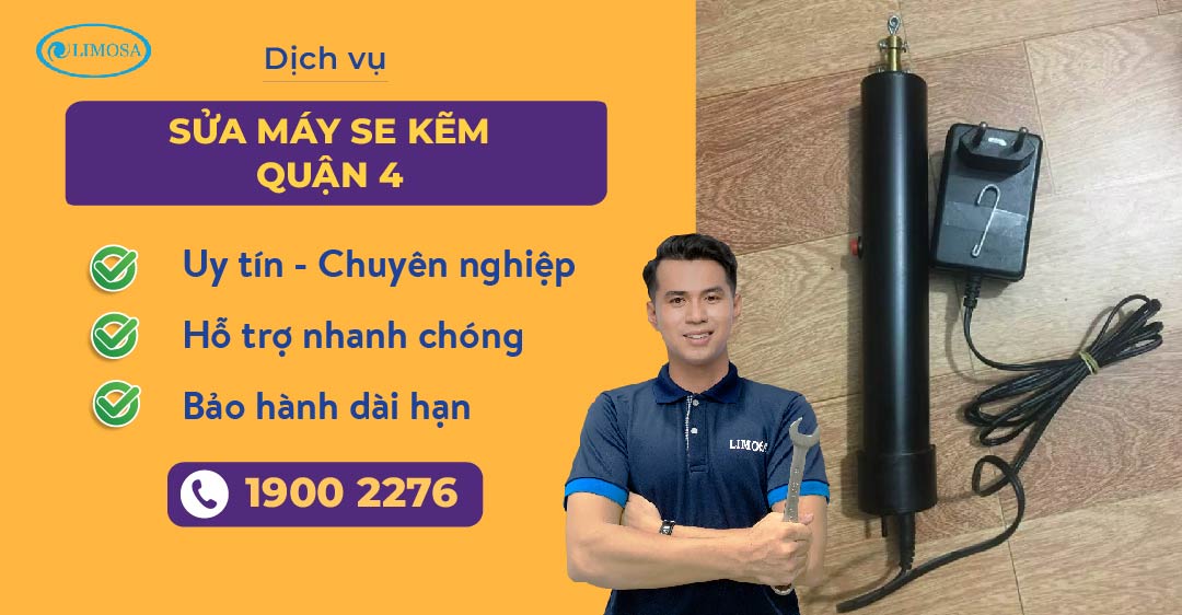 sửa máy se kẽm quận 4 Limosa