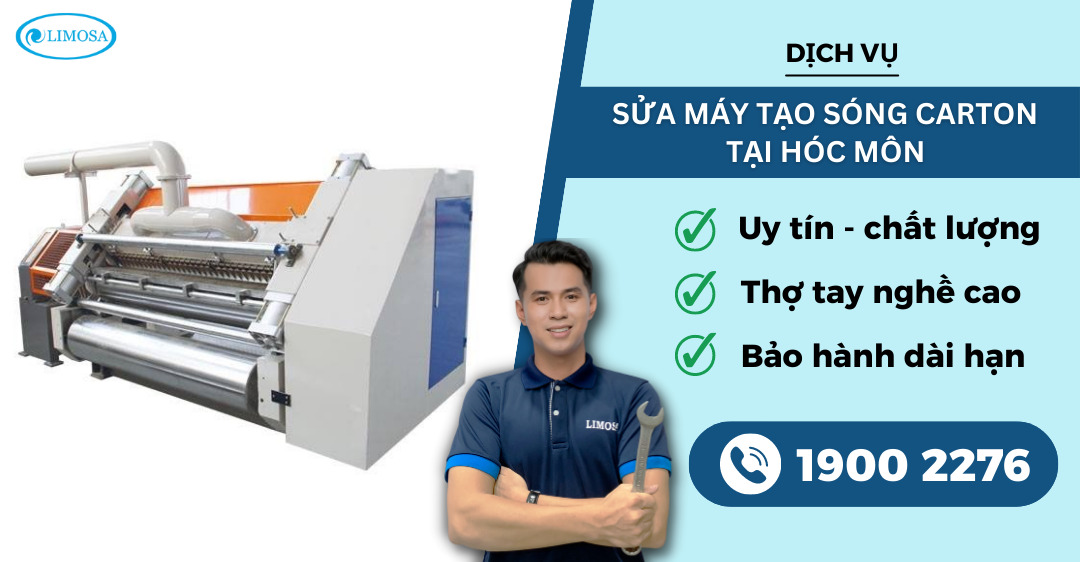 Sửa Máy Tạo Sóng Carton Tại Hóc Môn Limosa