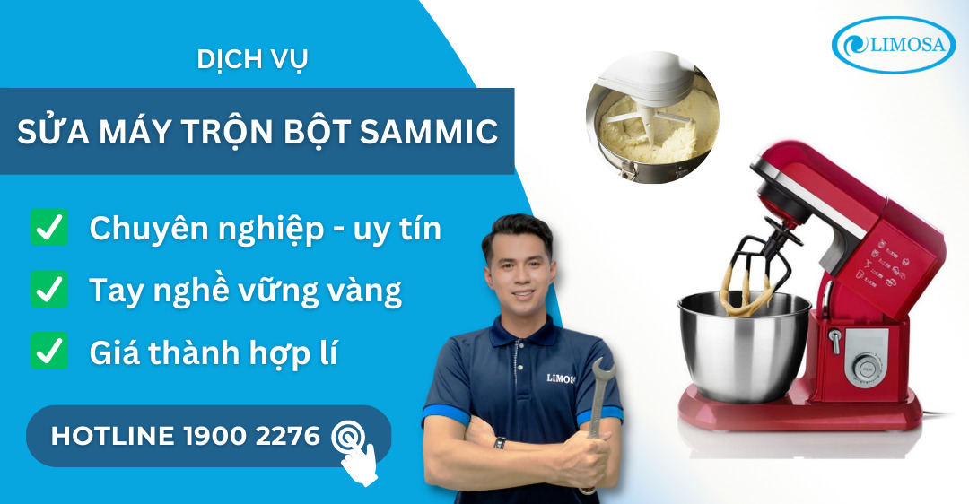 Sửa Máy Trộn Bột Sammic Limosa