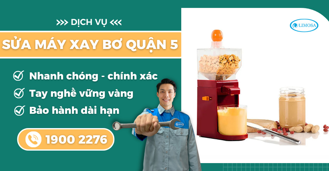 sửa máy xay bơ quận 5 Limosa