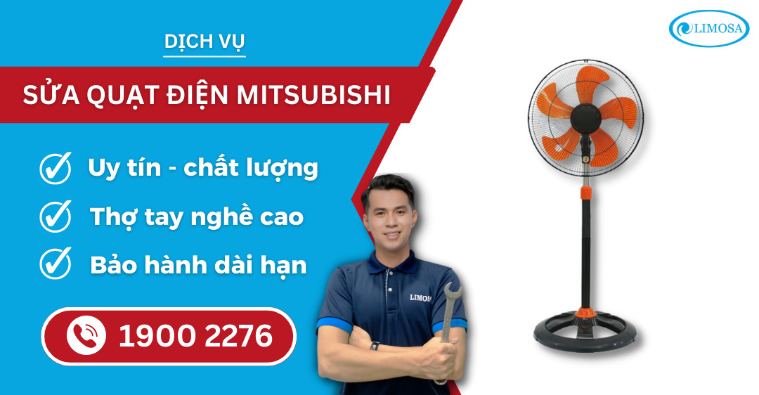 Sửa Quạt Điện Mitsubishi Limosa