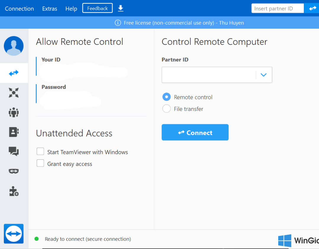 hướng dẫn sử dụng phần mềm teamviewer 11
