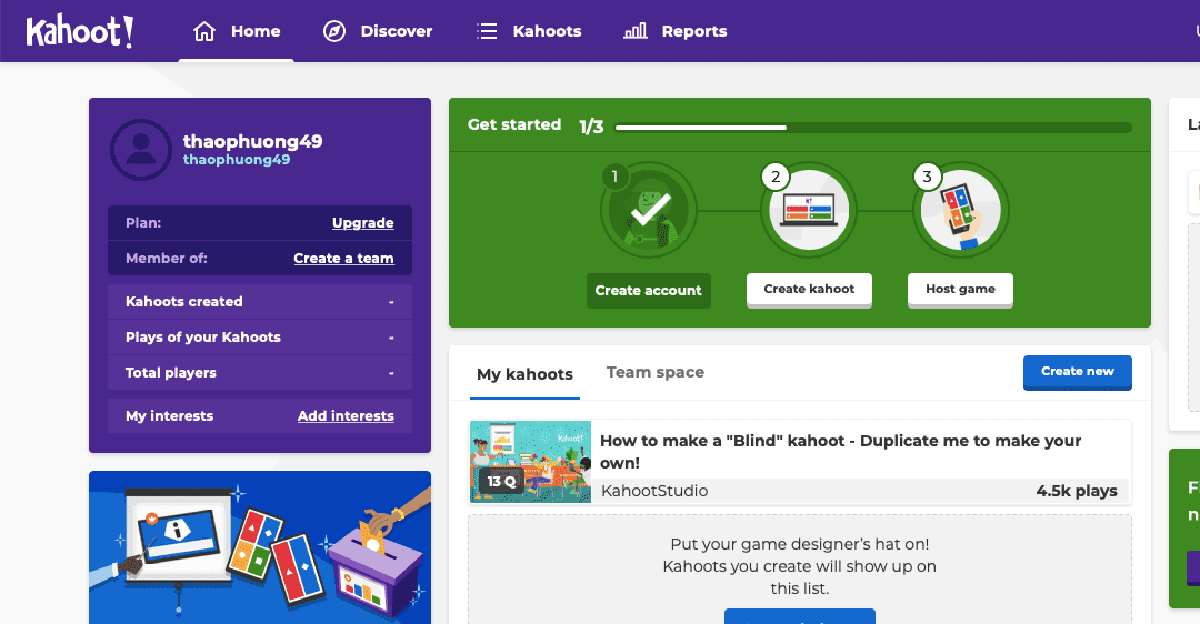 Hướng dẫn cách sử dụng Kahoot