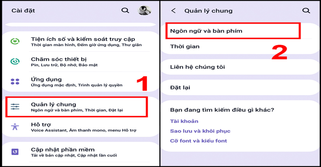 Hướng dẫn thay đổi ngôn ngữ bàn phím trên Samsung như thế nào?