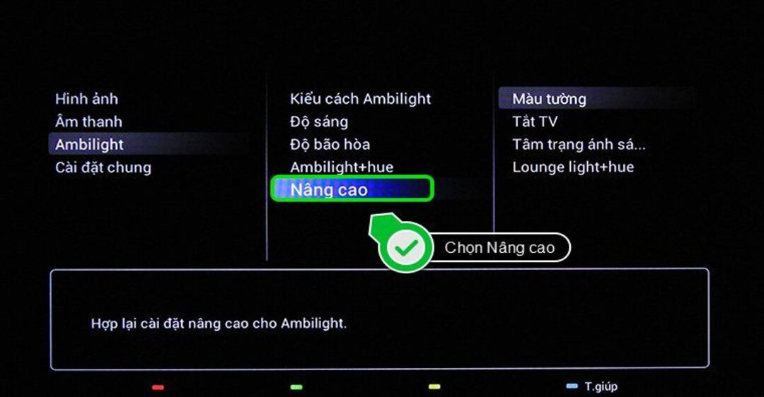 Tính năng Ambilight trên Smart tivi Philips là gì