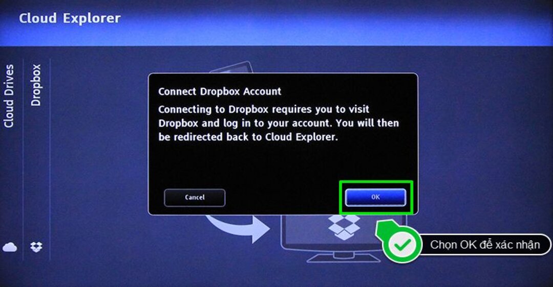 Tài khoản Dropbox trên Smart tivi Philips là gì?