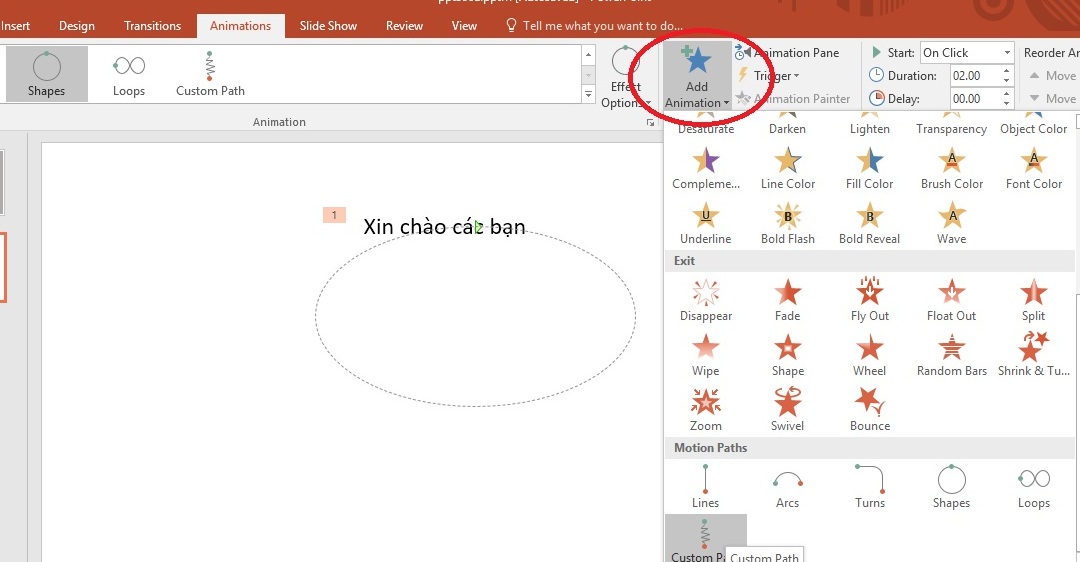 cách làm slide tự chạy trong powerpoint