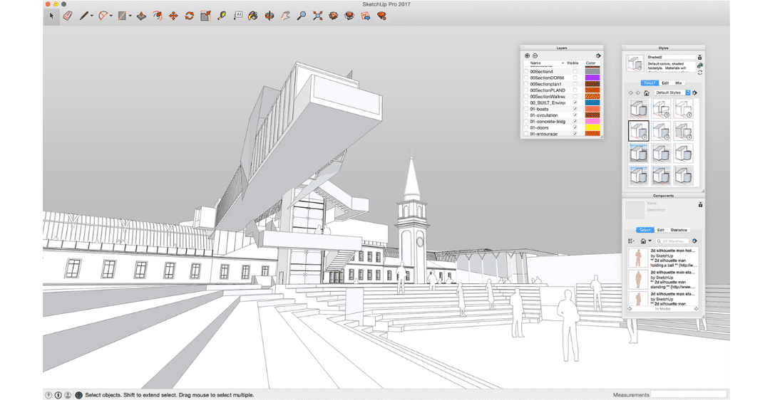 cách sử dụng phần mềm sketchup