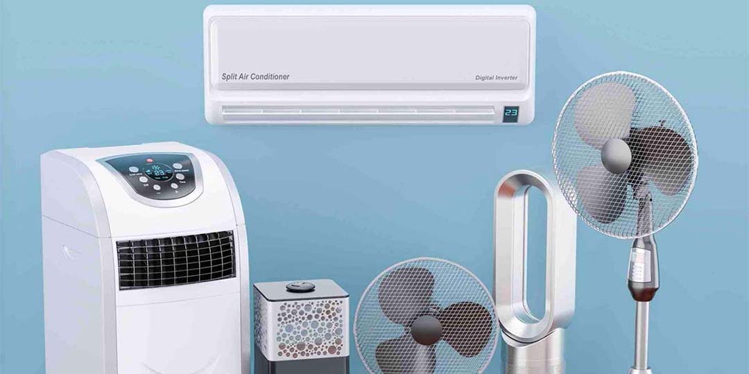 quạt điều hoà không ra nước