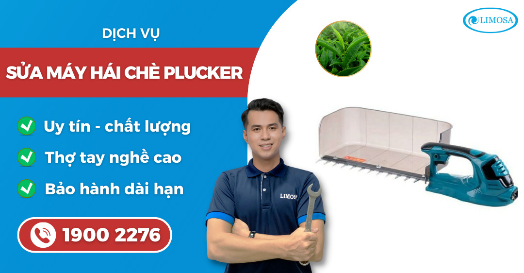 sửa máy hái chè Plucker Limosa