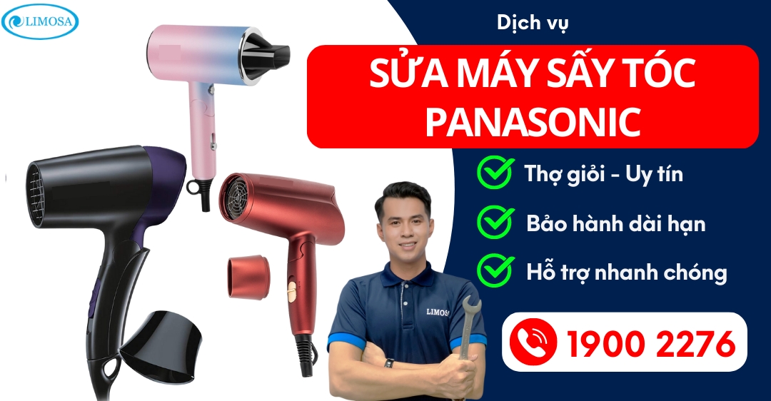 Sửa Máy Sấy Tóc Panasonic Limosa