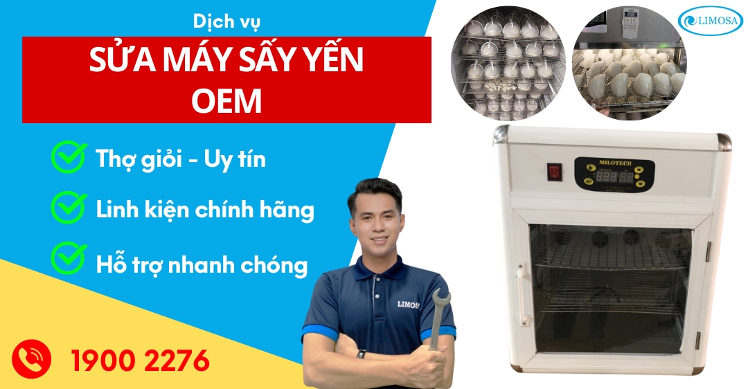 Sửa Máy Sấy Yến Oem Limosa