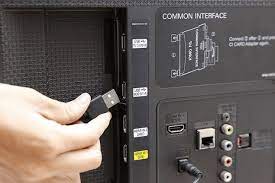 các cổng kết nối trên tivi Sony