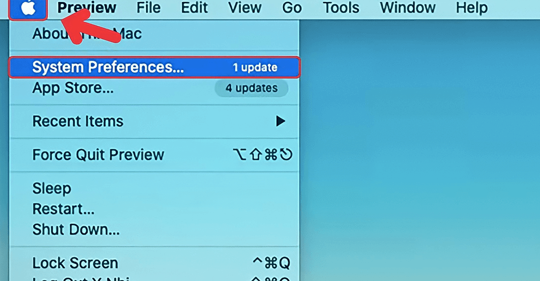 Tắt đèn nền bàn phím MacBook qua Control Center