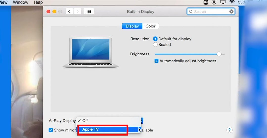 2. Cách kết nối MacBook với máy chiếu chi tiết nhất